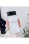 Galaxy Z Flip 4 Clear Case, With Magnetic and Support Wireless Charger, Transparent Shockproof and D - 2