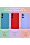 Samsung Galaxy A25 5G Case – Silicone Phone Case with 1 Screen Protector, Soft Anti-Scratch Microfib - 2