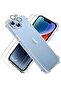 4-in-1 Pack for iPhone 14 Plus - Includes 2x Screen Protectors, 1x Camera Lens Protector, All-Round