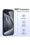 Compatible with iPhone 15 Pro Max Case Shockproof with 2pcs Screen Protectors, Waterproof Liquid Sil - 4