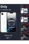 iPhone 16e 6.1-Inch Clear Case – Anti-Yellowing, Shockproof, Scratch-Resistant HD Back Cover – Slim, - 2