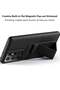 Compatible with Samsung Galaxy S22 Plus Slim Hard Silicone Gel Rubber Premium TPU Fold-able Magnetic - 3