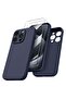 Compatible with iPhone 15 Pro Max Case Shockproof with 2pcs Screen Protectors, Waterproof Liquid Sil