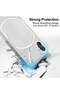 Nothing Phone 1 Case with 2 Pack Tempered Glass Screen Protector, Crystal Clear TPU Silicone Case wi - 3