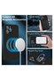 Silicone Magnetic Case for iPhone 12 Pro Max with 2 Pack Tempered Glass Screen Protector Magsafe Cas - 2