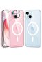 for iPhone 15 Phone Case: Defender Magnetic Clear Case for iPhone 15 with Camera Lens Protector Drop