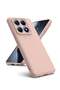 Xiaomi 14T Pro 5G Case Cover in Pink - Soft Silicone, Shockproof with Inner Microfiber Lining and Ca