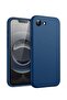 Apple iPhone 16e 5G 2025 Premium Soft Liquid Silicone Case Cover – Navy Blue, Ultra-Slim, Shockproof - 3