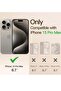 Electroplated Case for iPhone 15 Pro Max 6.7-Inch, Camera Lens Full Protection, Compatible with MagS - 2