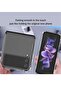 Clear Case for Galaxy Z Flip 4, Samsung Z Flip 4 Phone Case, Ultra Slim Thin Crystal Transparent Sof - 2
