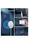 Silicone Magnetic Case for iPhone 12 Pro Max with 2 Pack Tempered Glass Screen Protector Magsafe Cas - 2