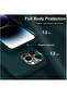iPhone 14 Pro Max Case with Screen Protector Soft Flexible Silicone Gel Rubber Bumper Cover Slim Fit - 6