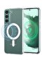 Case Compatible with Samsung Galaxy S23 Magnetic Case Shock Absorption Anti-Scratch Slim Thin Hard B