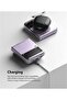 Slim Case/Cover Compatible with Samsung Galaxy Z Flip 3, Thin Transparent Hard PC with Non-Slip Grip - 5
