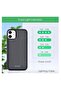 Battery Case for iPhone 12, 4500mAh Protective Portable Charging Case for iPhone 12 Rechargeable Ext - 2
