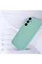 Samsung Galaxy S24 Case – Light Green Silicone Slim Protective Cover with 1 Screen Protector, Shockp - 3