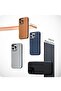 Classic European Leather Phone Case for iPhone 16 Pro – Gladius/Grey, Smoothens & Softens Over Time, - 2