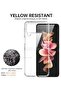 Case for Samsung Galaxy Z flip 4 5G 2022, Clear Slim Phone Case with Transparent Hard PC Back, Soft - 2