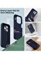 Design for iPhone 15 Pro Max Case [2 x Screen Protectors & 1 x Lanyard], Liquid Silicone Protection - 4