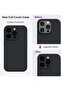 Shockproof iPhone 15 Pro Max Case with 2 Screen Protectors – Waterproof Liquid Silicone Rubber Full - 3