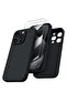 Compatible with iPhone 15 Pro Max Case Shockproof with 2pcs Screen Protectors, Waterproof Liquid Sil