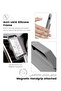 Samsung Galaxy S24 PLUS Case Cover Magnetic Car Mount Kickstand & Holder, Premium Silicone Vertical - 2