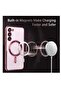 Magnetic Clear Case for Samsung Galaxy S23 Plus with Camera Lens Protector Magsafe Compatible Electr - 3