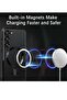 Magnetic Clear Case for Samsung Galaxy S23 Plus with Camera Lens Protector Magsafe Compatible Electr - 3