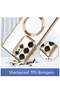 ELTERAZONE Magnetic Clear Case for Galaxy S23 Ultra Case,Compatible with MagSafe, Love Heart Design - 2