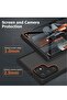 Compatible with Samsung Galaxy S22 Ultra Case, Clear Thin Slim Crystal Transparent Shockproof Bumper - 3