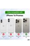 Phone 16 Cover Crystal Clear Case 6.1-Inch – Anti-Yellowing Soft Back Slim Shockproof TPU Anti-Scrat - 2