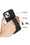 Hand Grip Foldable Magnetic Kickstand Wrist Strap Finger Grip Case Cover For Apple iPhone 14 6.1 inc - 2