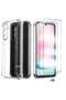 Samsung A16 Cover with 2-Pack Tempered Glass Screen Protector – Soft Bumper Anti-Scratch Shockproof