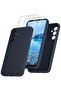 Samsung Galaxy A54 5G Case – Silicone Phone Case with 2 Screen Protectors, Soft Anti-Scratch Microfi