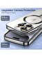 Electroplated Case for iPhone 15 Pro Max 6.7-Inch, Camera Lens Full Protection, Compatible with MagS - 4