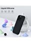 Compatible with iPhone 15 Pro Max Case Shockproof with 2pcs Screen Protectors, Waterproof Liquid Sil - 2