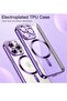 Electroplated Case for iPhone 15 Pro Max 6.7-Inch, Camera Lens Full Protection, Compatible with MagS - 3