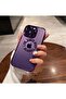 Apple iPhone 11 Pro Max Case Clear Silicone Logo View Design, Camera Lens Protection Luxury Plating - 2