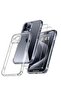 3 in 1 Camera Cover Compatible with iPhone 15 Pro Max Case and 2 Pack Tempered Glass Screen Protecto