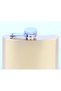 Stainless Steel Liquor Flask 4 Shot Glasses & Funnel Set 8 oz 240 ml Camping Pocket Flask – Gold Color - 7