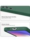 Dark Green Soft Silicone Case for Samsung Galaxy A54 5G – 6.4-Inch, Military Grade Drop Protection, - 3