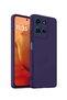Motorola Moto G15 4G 2025 Premium Soft Liquid Silicone Case Cover – Eggplant Purple | Shockproof, An