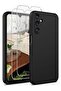Samsung Galaxy A35 5G Case – Ultra Slim Liquid Silicone with 2x Screen Protectors, Anti-Scratch Micr