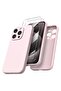 Compatible with iPhone 15 Pro Max Case Shockproof with 2pcs Screen Protectors, Waterproof Liquid Sil