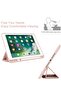 iPad 6th Generation Case, iPad 5th Generation Case with Pencil Holder,Folding Stand Smart Auto Wake/ - 6