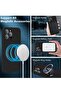 Silicone Magnetic Case for iPhone 14 Pro + 2 Pack Tempered Glass Screen Protector Magsafe Case Silic - 4