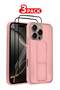 3-Pack Premium PU Leather Case & Screen Protectors for iPhone 16 Pro Max – Shockproof, Anti-Scratch,