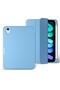 Smart Folding Silicone Case Compatible with Pencil Holder For Apple iPad Mini 7 2024 8.3 Inch - 5
