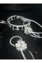 Bridesmaid Set Tambourine Crown and Bridesmaid Bracelet Set of 3 (5 Pieces) - 2
