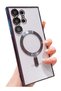 Compatible Samsung Galaxy S23 Ultra 5G Case Magnetic with Full Camera Lens Protective for Women Girl